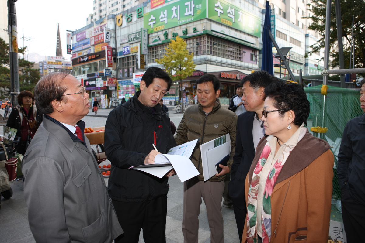 2012년도 행정사무감사 대비 주요사업장 현장확인