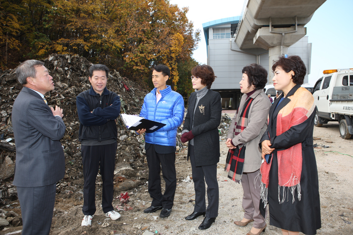 2012년도 행정사무감사 대비 주요사업장 현장확인