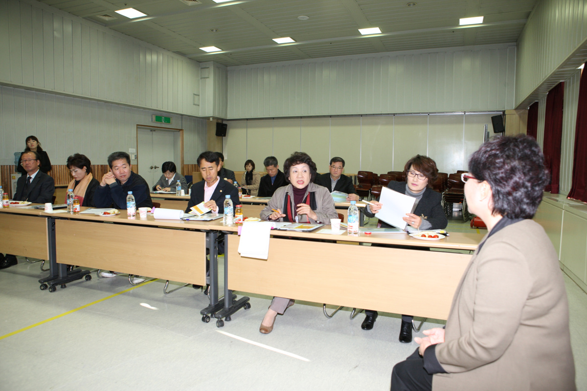2012년도 행정사무감사 대비 주요사업장 현장확인