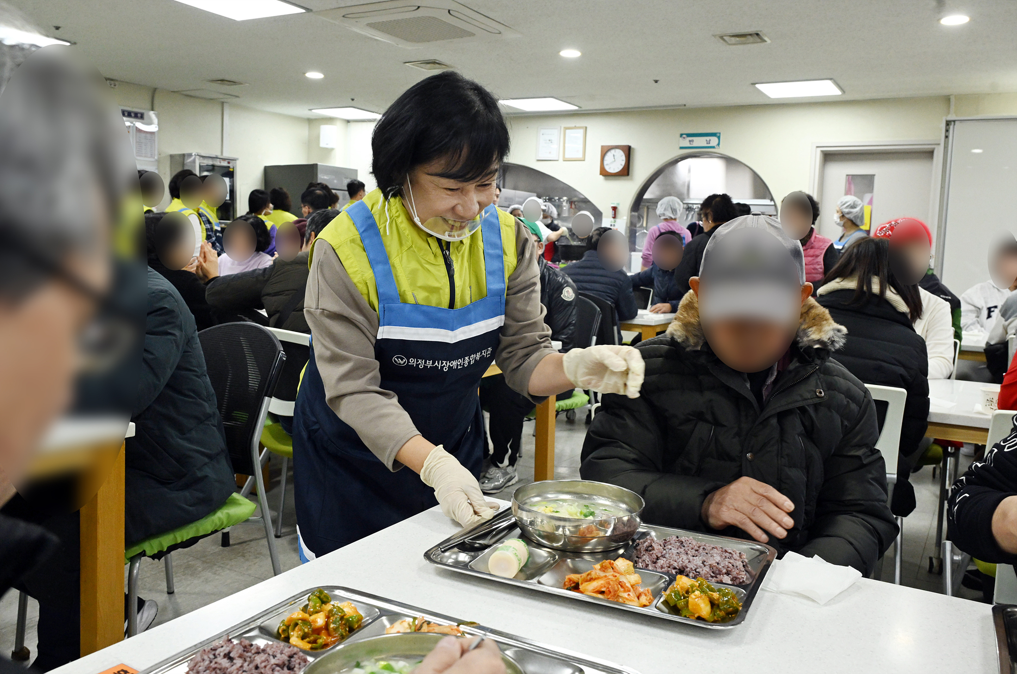 의정부시의회 배식 봉사활동