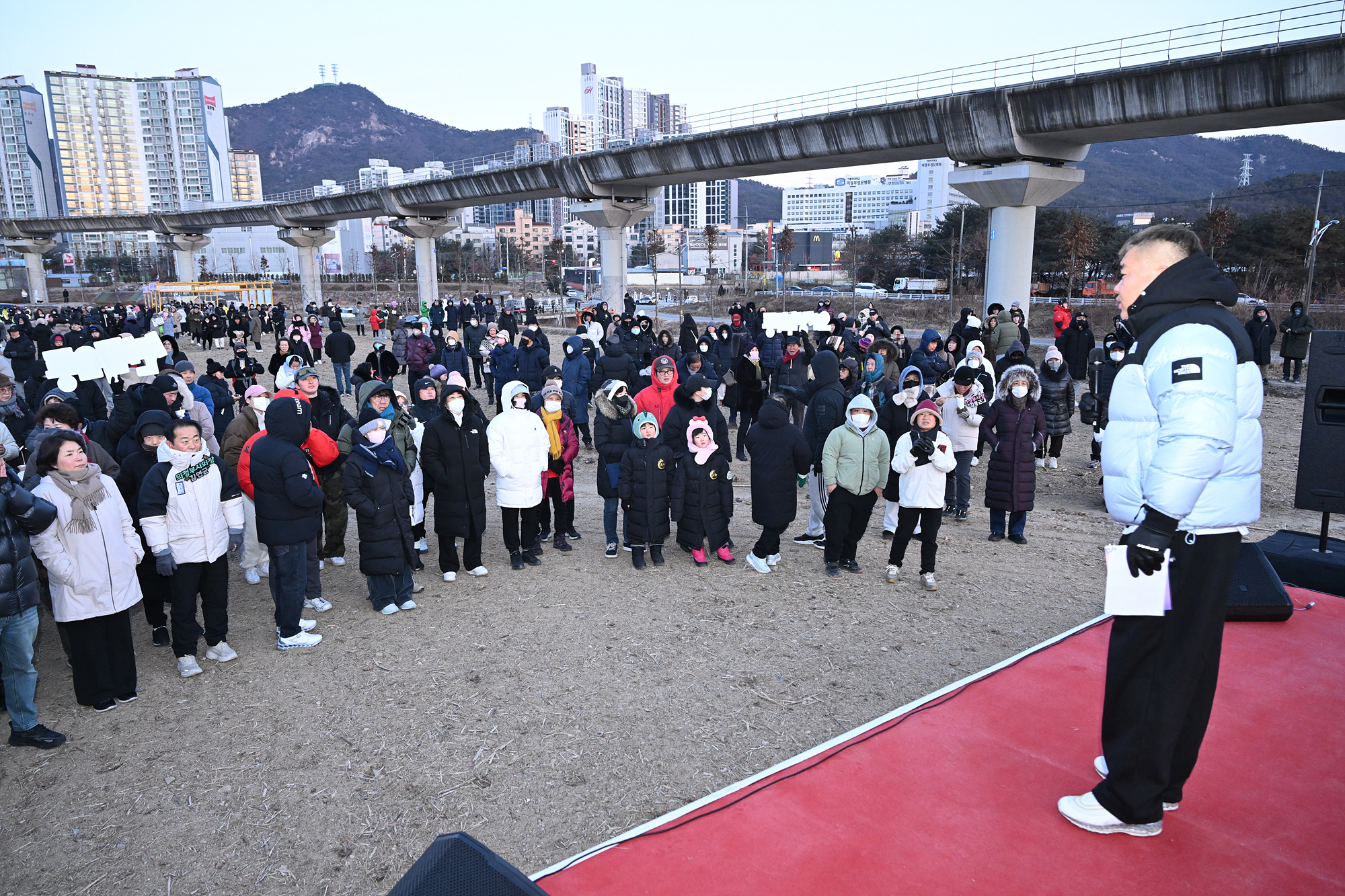 2026 의정부 해맞이 산책, 하천길 따라 새빛까지