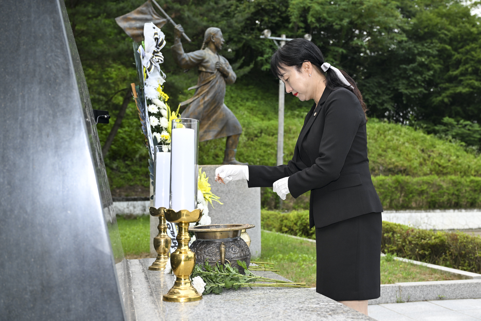 제10대 의정부시의회 현충탑 참배