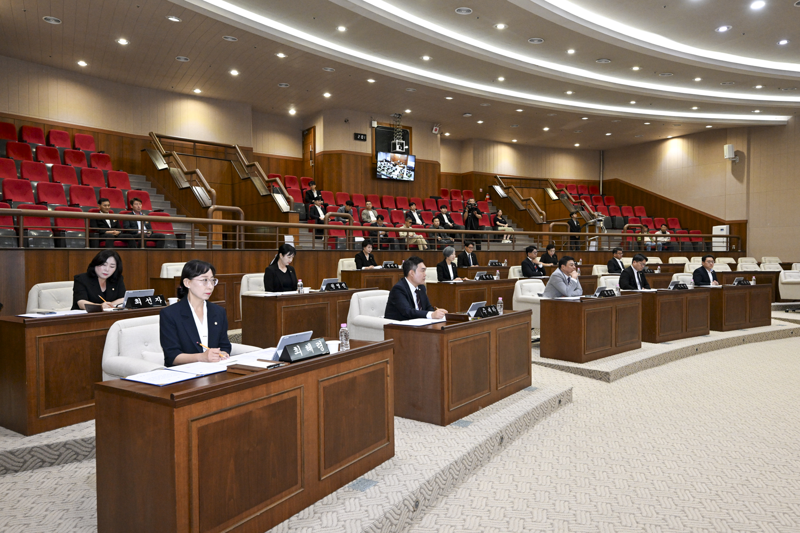 의정부시의회 제345회 임시회 제1차 본회의