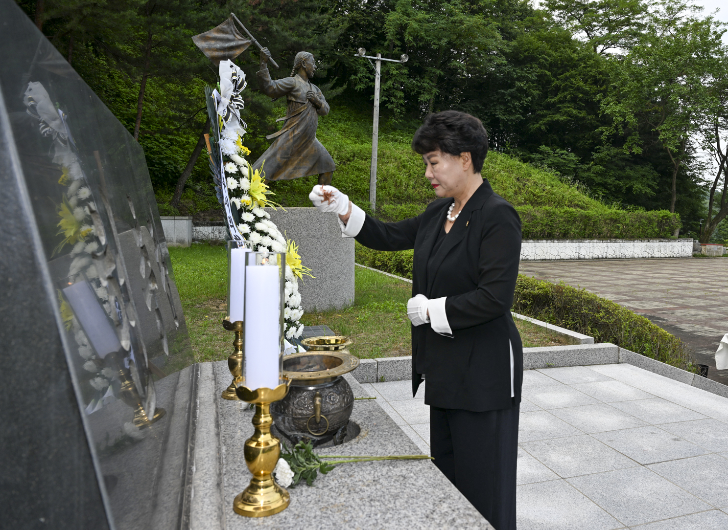 제10대 의정부시의회 현충탑 참배