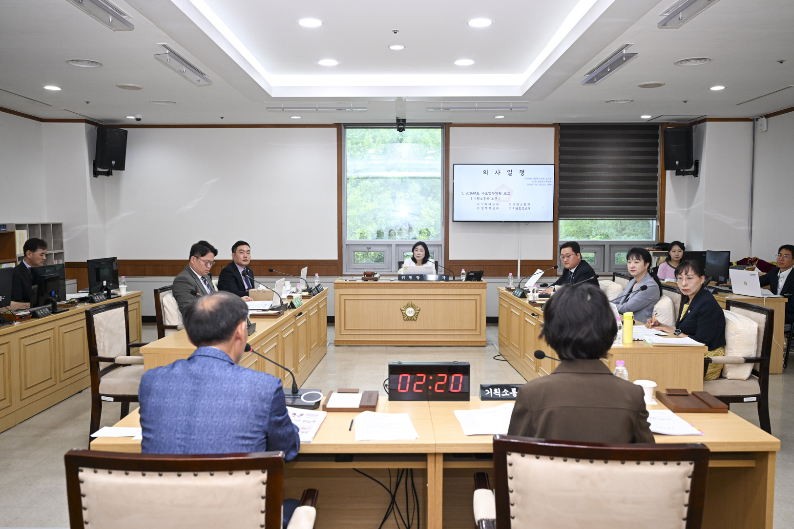 제346회 임시회 제1차 행정복지위원회