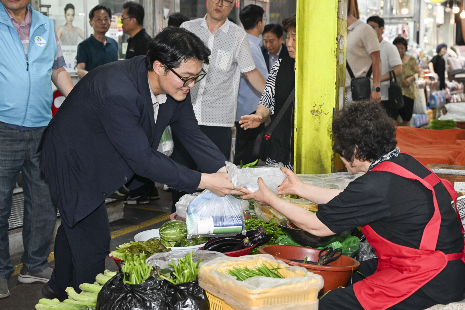 의정부전통시장 폭염예방물품 나눔행사