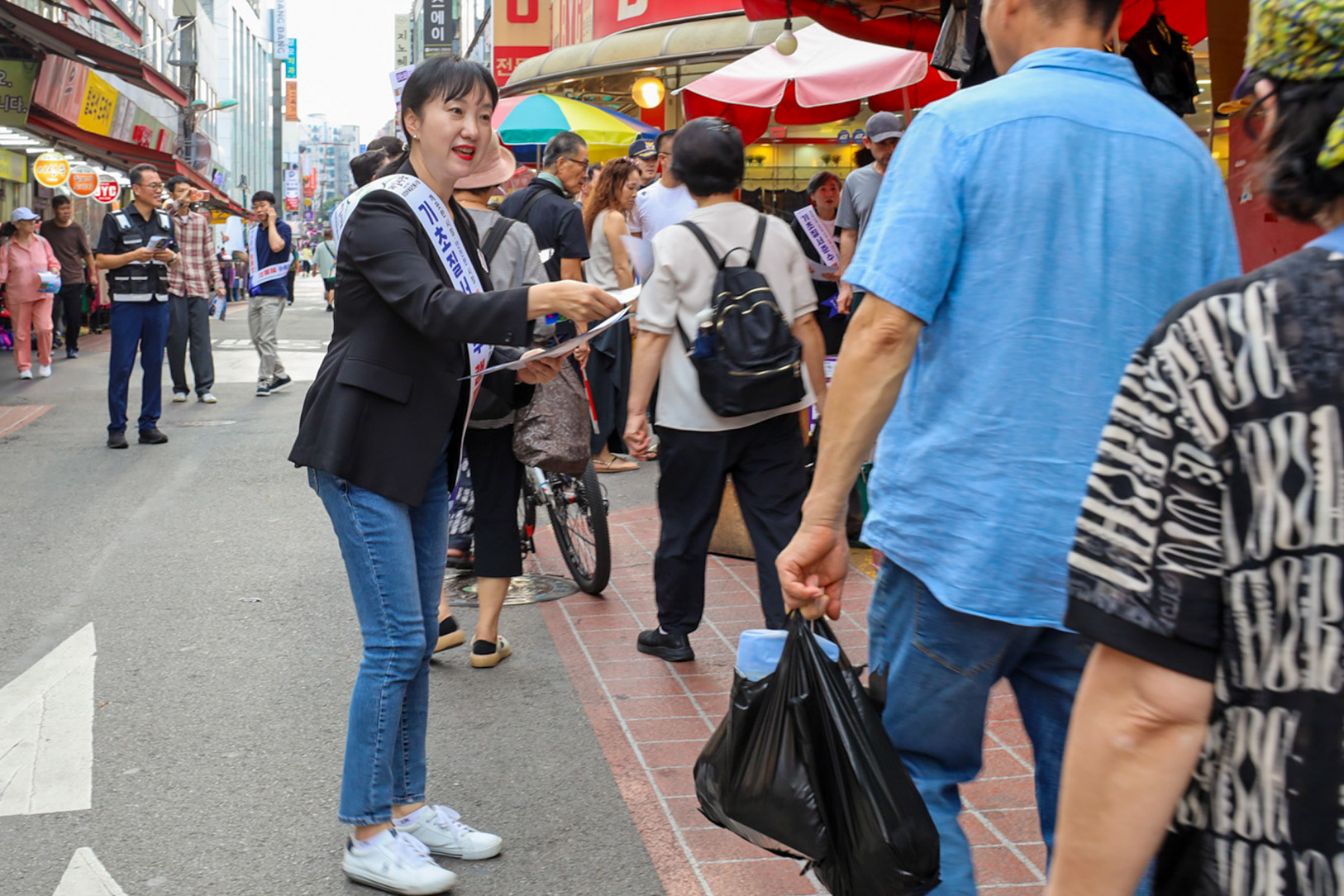 의정부제일시장 기초질서 준수 캠페인