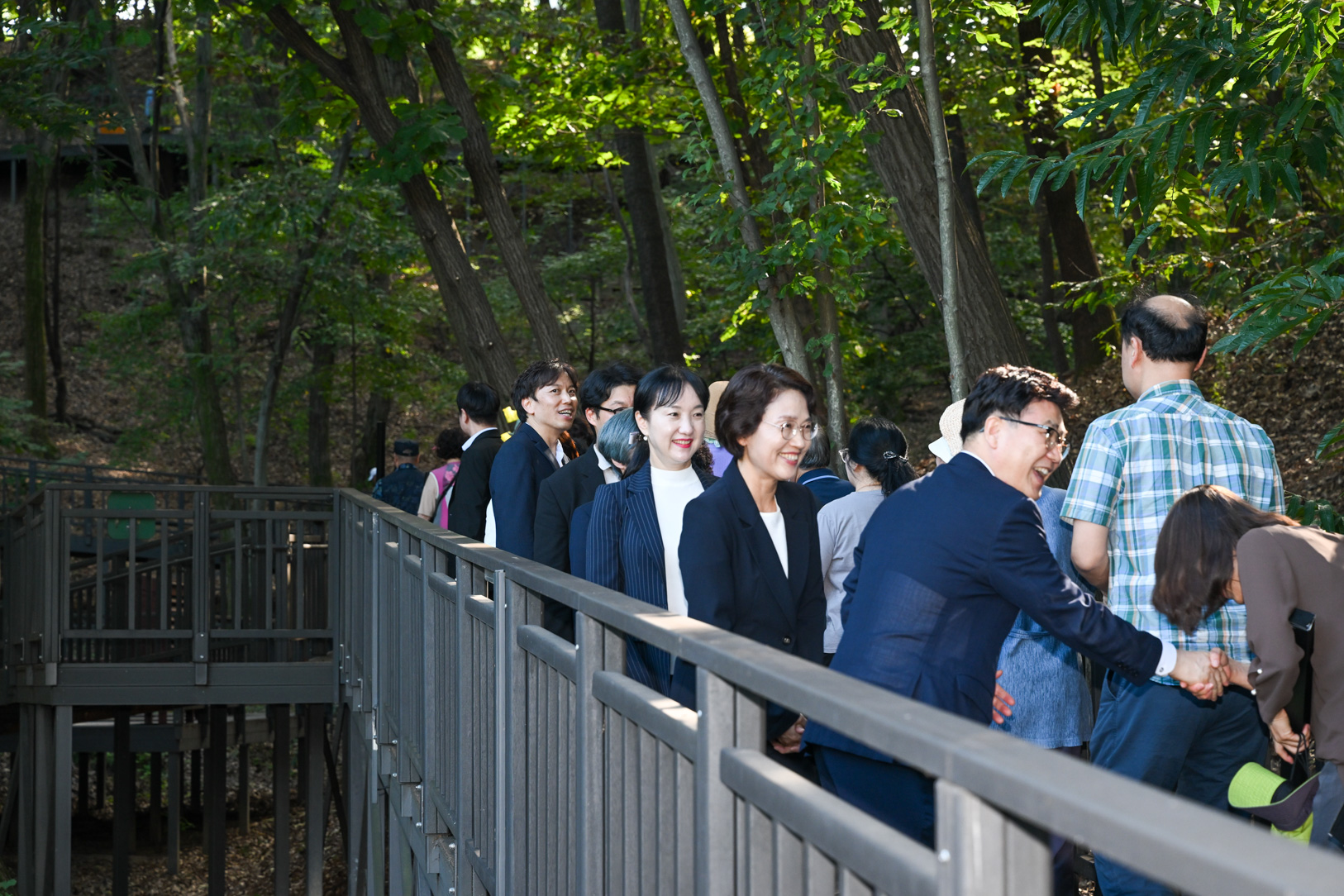 추동숲정원 무장애행복길 개통식