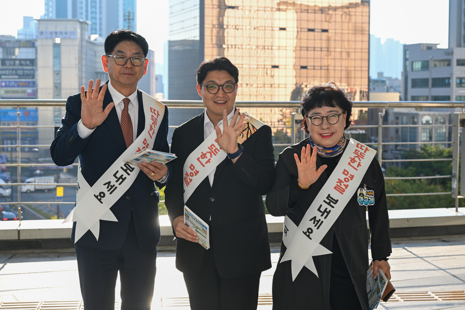 추석맞이 인사 회룡역