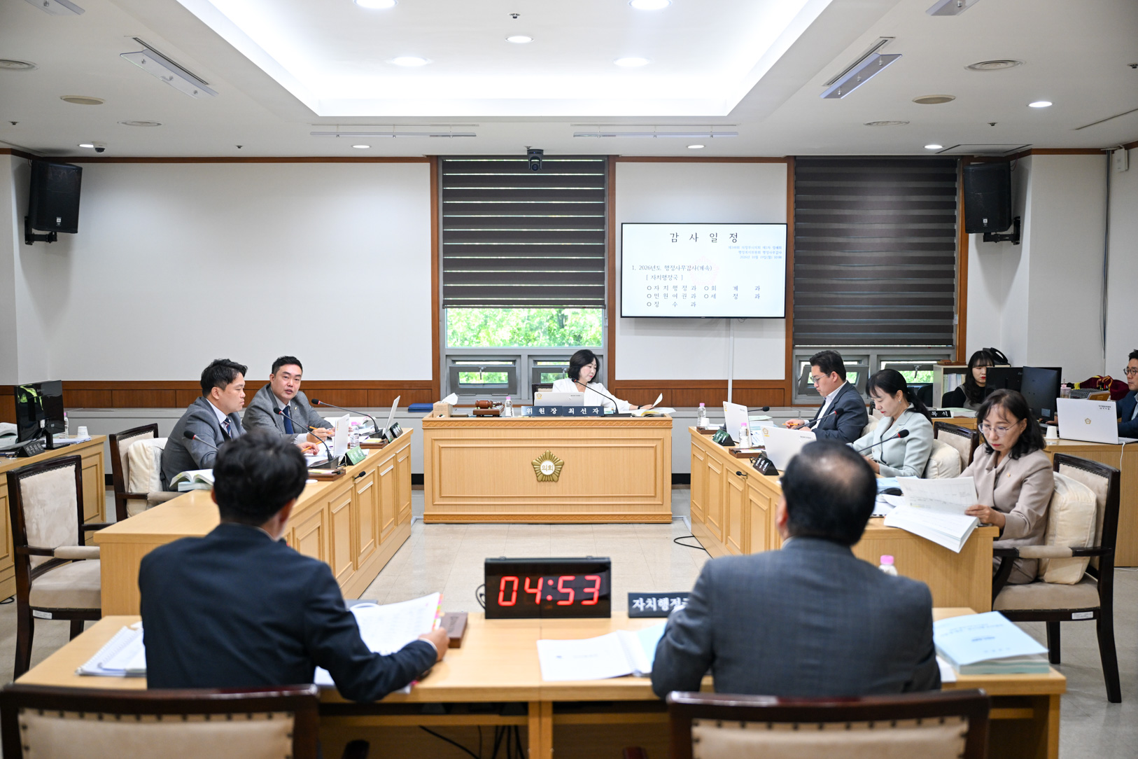 제348회 행정사무감사 행정복지위원회 3일차
