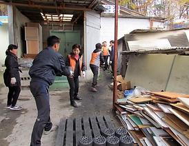 의정부시의회 자원봉사단 봉사활동