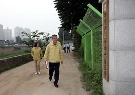 장마철 집중호우 대비 현장점검 