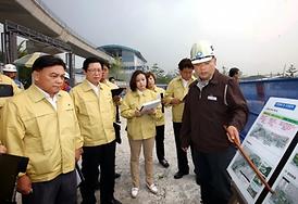 장마철 집중호우 대비 현장점검 