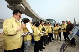 장마철 집중호우 대비 현장점검 