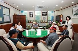 새정치민주연합고문단 의회견학