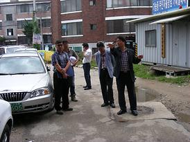 장수봉 의원, 지역구 민원현장 방문