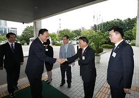 중국단둥시 석광 시장 일행 의정부시 방문