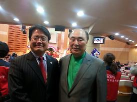 녹양교회 경로잔치 참석