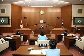 자유학기제 의회체험 프로그램 운영