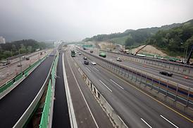 서울외곽순환고속도로 호원IC 공사현장 방문