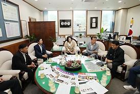 활발한 의정활동 (의정부고등학교 총동창회 간담회)