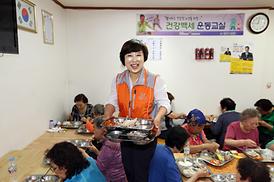 의정부시의회 자원봉사단 상반기 급식봉사 활동