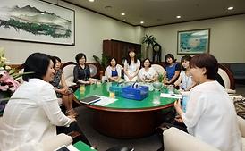 의정부시 어린이집 연합회원 의회방문