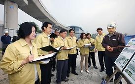 장마철 집중호우 대비 현장점검