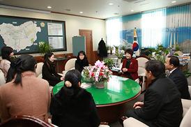 의정부시립무용단 의회방문