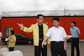 집중호우 피해지역 현장확인