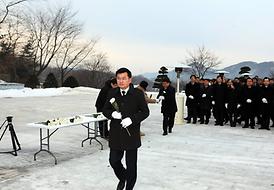 2015년 을미년 현충탑 참배