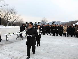 2015년 을미년 현충탑 참배