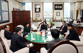 경기북부 시*군 의장 ( 양주, 동두천, 연천 ) 의정부시의회 방문