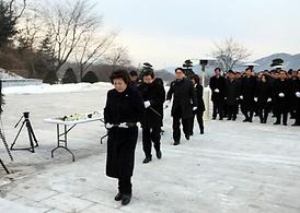 2015년 을미년 현충탑 참배