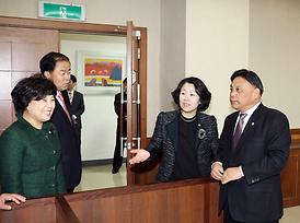 경기북부 시*군 의장 ( 양주, 동두천, 연천 ) 의정부시의회 방문