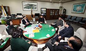 경기북부 시*군 의장 ( 양주, 동두천, 연천 ) 의정부시의회 방문