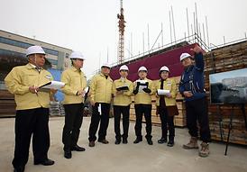 해빙기 대형공사현장 안전점검