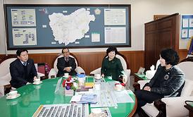 경기북부 시*군 의장 ( 양주, 동두천, 연천 ) 의정부시의회 방문