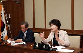 의정부의제21, 시의회, 의장단 정책간담회