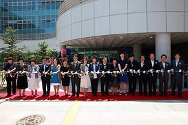 송민학교 개교 기념식