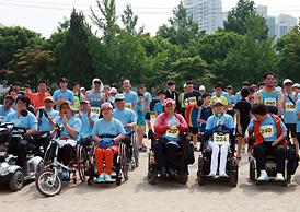 제20회 통일예술제 장애인마라톤대회