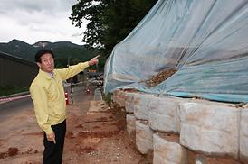 집중호우 피해지역 현장점검