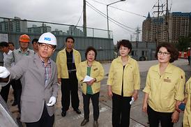 집중호우 피해지역 현장방문