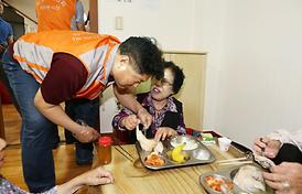 의정부시의회 자원봉사단 상반기 급식봉사 활동