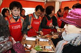 의정부의회 자원봉사단 자원봉사활동