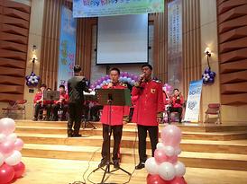 녹양교회 경로잔치 참석