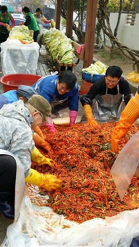 의정부1동 김장행사 참여