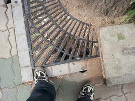 시민회관 사거리 싱크홀민원 현장방문