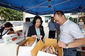 추석맞이 농산물직거래장터 개설 및 사랑나눔 알뜰바자회