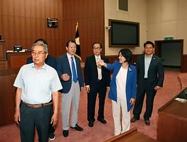 대한노인회 의정부시지회 의회견학